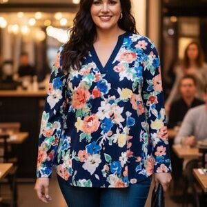 EUC Ralph Lauren Blouse (size 3X)